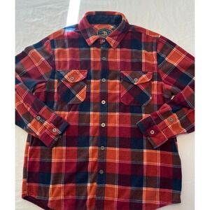 Freedom Foundry Mens Flannel Shirt L/G Plaid‎ Button Front Long Sleeve